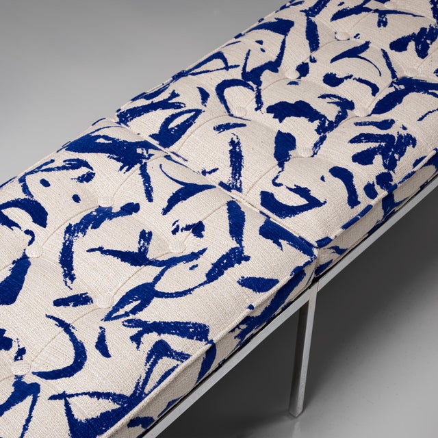 Model 2530-6 Four-Seater Bench by Florence Knoll for Knoll, 1960s For Sale - Image 6 of 12