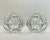 Early 20th Century Vintage Clear Parfait Glasses- A Pair For Sale - Image 5 of 6