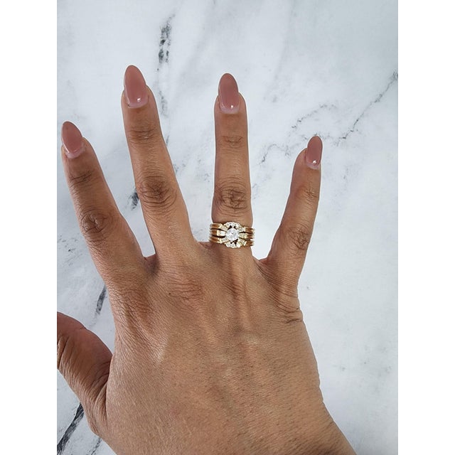 ♥ Ring Summary ♥ Main Stone: Diamond Approx. Carat Weight: 1.33cttw Diamond Color: G - I Diamond Clarity: SI2 Stone Cut:...