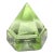 Large Glass Pyramid Paper Weight For Sale
