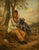English 1880s Oil on Canvas Painting of a Boy with His Dog in Antique Gilt Frame For Sale In Atlanta - Image 6 of 12