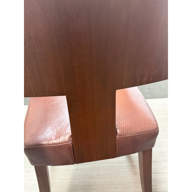 Jennifer Morla for Conde House Morla Collection Verve Dining Chairs, Set of Four For Sale - Image 12 of 12