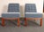 Dunbar Furniture Pair of Mahogany and Blue Mohair Slipper Chairs by Edward Wormley for Dunbar For Sale - Image 4 of 18
