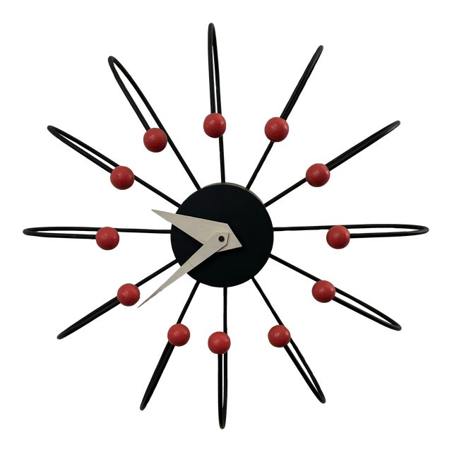 1950s Frederic Weinberg Wall Clock For Sale