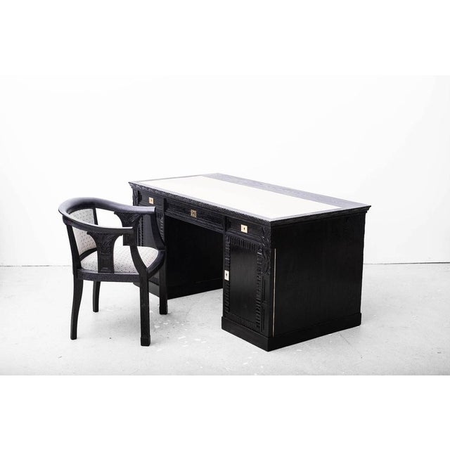 Wood Art Nouveau Table Display Case by Hans Bolek, School Josef Hoffmann for August Ungethüm, Vienna, 1913 For Sale - Image 7 of 18