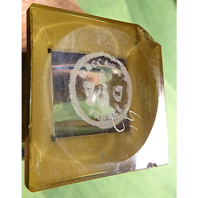 Rocroy Perfume in Baccarat Bottle - Frangance of l.t. Piver Paris France C. 1925 For Sale - Image 14 of 16