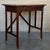 Late 19th Century Spanish Baroque Dark Walnut Work Side Table With Drawer, Restored For Sale - Image 4 of 15