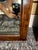 Gothic Window Pane Mirror in Burr Walnut Frame From England (H 37 3/4 X W 17) For Sale - Image 9 of 11