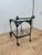 Russell Woodard Russell Woodard Wrought Iron Bar Cart | Mid 20th Century Drinks Cart, Attributed For Sale - Image 4 of 10
