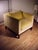 Textile Pair of Yellow Cube Club Chairs By Edward Wormley for Dunbar For Sale - Image 7 of 10