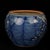 Blue and White Plum Blossom Porcelain Ginger Jar, Chinoiserie Lidded Canister For Sale - Image 4 of 9