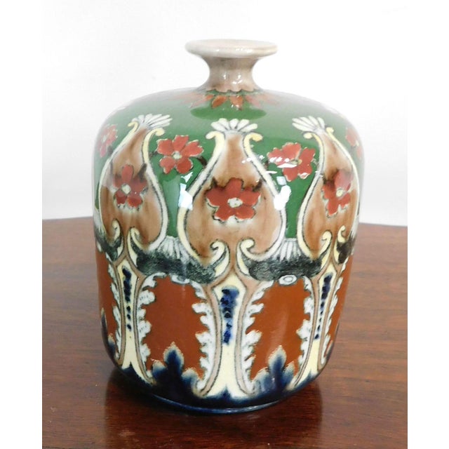 Royal Bonn "Old Dutch" Vase by Franz Mehlem Chairish