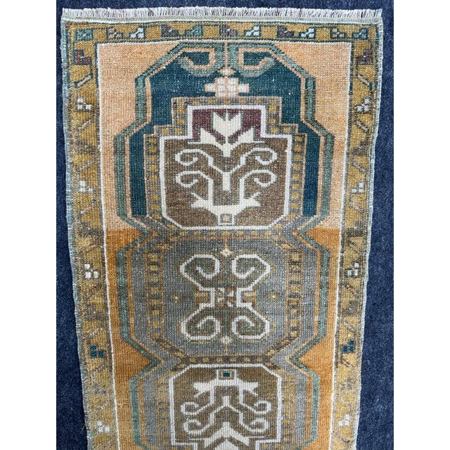 Turkish Yastik Rug 1'9" x 3' For Sale - Image 4 of 5