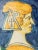 Deruta Italian Renaissance Revival Ceramic Table Lamp with New Pleated Silk Lampshade, 1880s For Sale - Image 4 of 13