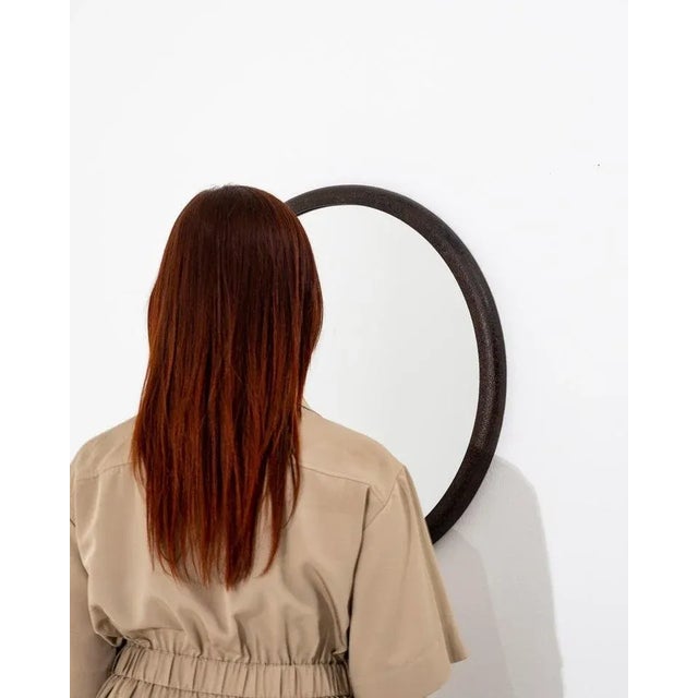 1950s Polish Iron Mirror For Sale In Greensboro - Image 6 of 10