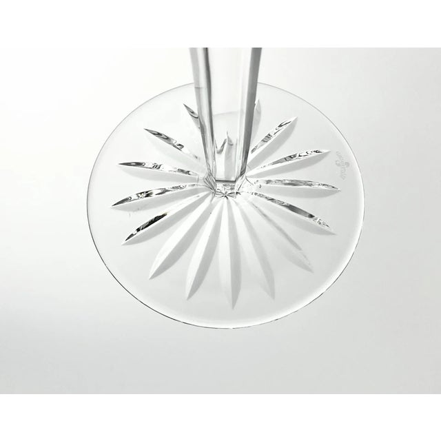Waterford “Simply Red” Set of 10 Crystal Martini Glasses For Sale - Image 9 of 11