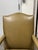 Textile Ethan Allen Clarke Leather Office Chair For Sale - Image 7 of 12