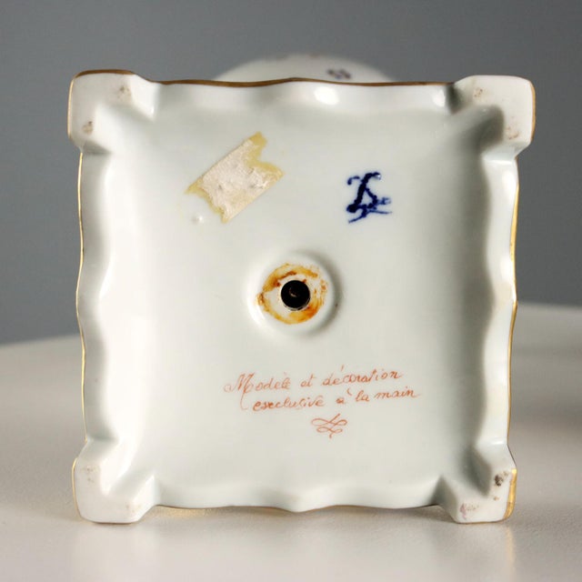 Vintage Vases in Sèvres Porcelain, France, 20th Century, Set of 2 For Sale - Image 9 of 10