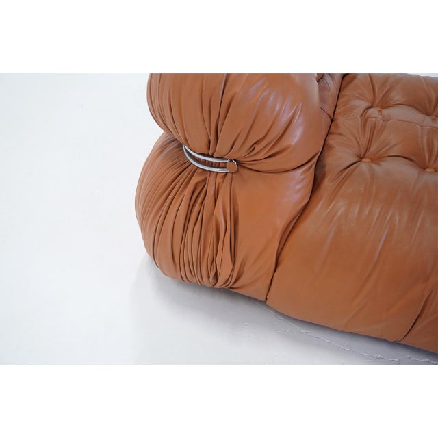 Cassina Set of Early Soriana Lounge Chair and Ottoman by Tobia Scarpa for Cassina, Italy, 1970s For Sale - Image 4 of 10