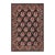 Floral 1990's Pak-Persian Black/Black Wool Rug - 9'1'' X 11'10'' For Sale