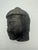 Tribal Mid to Late 1800s Stone Buddha Head Sculpture Statue 7" Heavy Fragment For Sale - Image 3 of 9