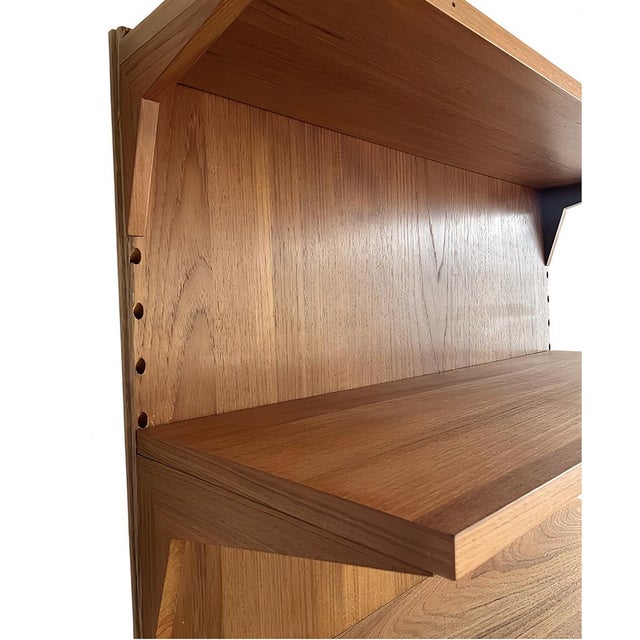 Mid-Century Teak Royal-System Shelving Unit by Poul Cadovius, Denmark, 1960s, Set of 8 For Sale - Image 14 of 18