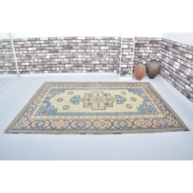 1960s Wool Handmade Modern Turkey Oversize Rug For Sale - Image 11 of 11