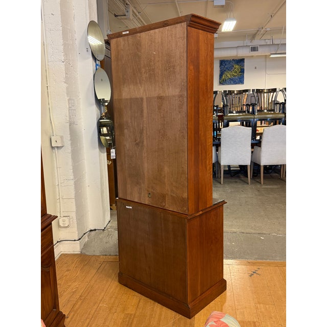 Wood Stickley Furniture Cherry Wood Cabinet, Model 381 For Sale - Image 7 of 12