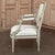 19th Century Louis XVI Painted Salon Armchair ~ Fauteuil For Sale - Image 11 of 17