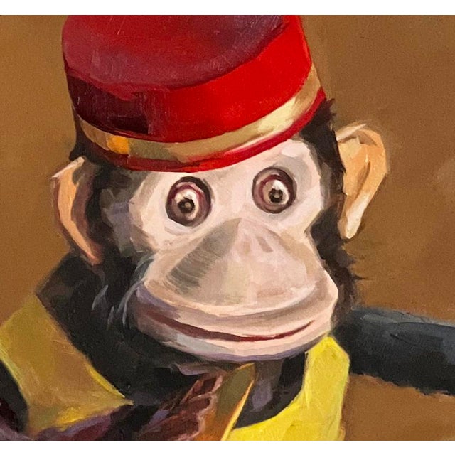 "No Bananas". Original oil painting on panel by Manhattan based artist Stewart Lucas. Rendered 'alla prima' style in...
