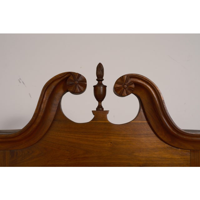 Custom Bench Made Chippendale Style Walnut Corner Cabinet For Sale In Philadelphia - Image 6 of 11