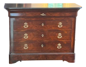 Louis Philippe Marble-Top Commode