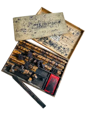 Antique Stamp Set