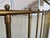 Early 20th Spanish Full Double Bronze Bed with bars and wheels For Sale - Image 12 of 18