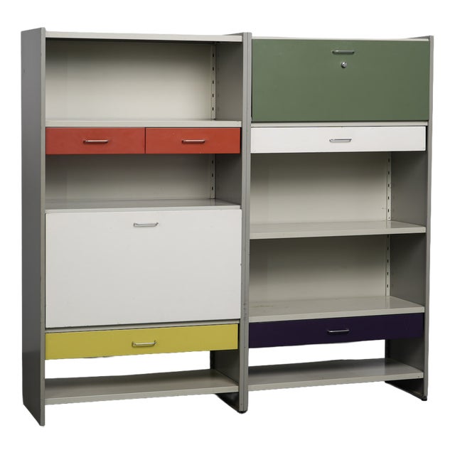 Model 5600 Cabinet by A.R. Cordemeyer for Gispen, Netherlands, 1950s For Sale