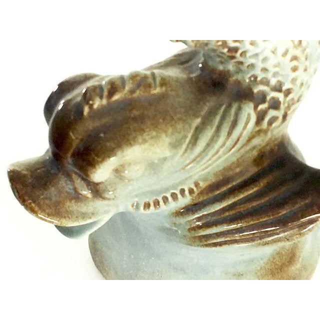 Ceramic Fish Sculptures, 1970s, Set of 2 For Sale - Image 9 of 10
