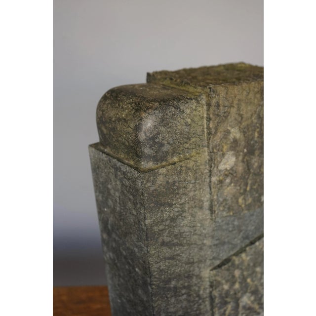 Stone Abstract Brutalist Stone Sculpture, 1970s For Sale - Image 7 of 9