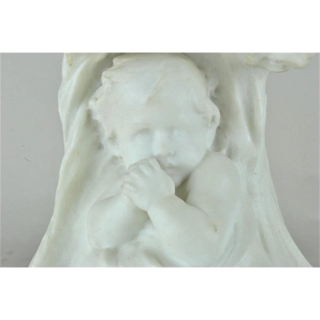 E. Fortiny, Marble Baby, Late 19th-Century For Sale - Image 12 of 18