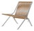 Vintage Beige Flagline PK 25 Chair by Poul Kjærholm for Fritz Hansen, 1950s For Sale