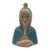 Rare Art Deco Lenci Torino Italian Ceramic Madonna Bust, 1930s For Sale