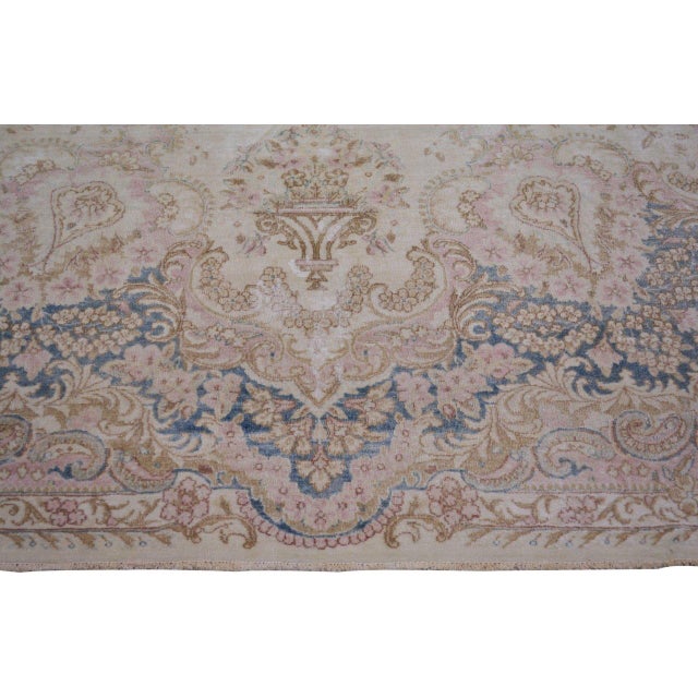 Vintage Turkish Anatolian Hand Knotted Wool Rug, 8'8x11'7 For Sale In New York - Image 6 of 6