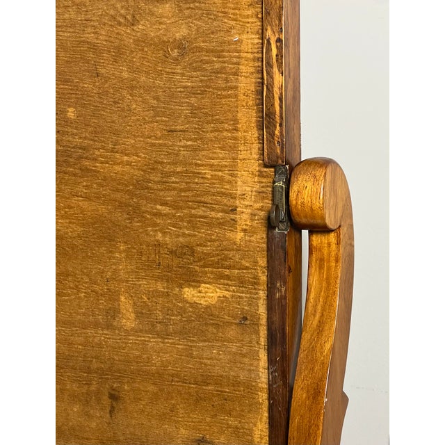 English Large Victorian Style Mahogany Footed Dressing Table Mirror, 1910s For Sale - Image 10 of 14