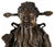 Pair of Large Chinese Bronze Wisemen Figures With Ruyi and Child, 20th Century For Sale - Image 13 of 15