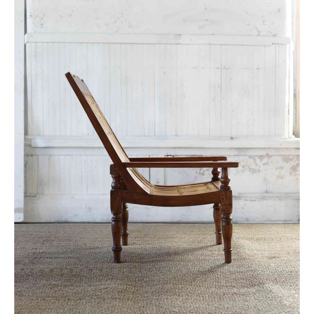 Brown British Colonial Style Armchairs - A Pair For Sale - Image 8 of 11