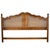 Drexel Heritage Brittany King Headboard French Caning Wicker Carved Wood For Sale - Image 15 of 17
