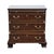 Late 20th Century Century Furniture Solid Mahogany Traditional Chippendale Style 28" Three Drawer Chest Nightstand For Sale - Image 5 of 12