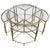 Neoclassical Neoclassical Round Coffee Table in Brass With 4 Nesting Tables by Maison Bagués - Set of 5 For Sale - Image 3 of 12