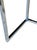 1970s Willy Rizzo–Style Chrome & Glass Writing Desk | Geometric Hollywood Regency Console Table For Sale - Image 10 of 13