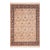 Shabby Chic Irfan Pak-Persian Beige/Blue Wool Rug - 8'1'' X 10'2'' For Sale