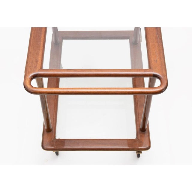 Mid-Century Modern Bar Cart by Cesare Lacca for Cassina, Italy, 1950s For Sale - Image 6 of 8